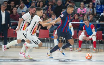 Crónica del Barça Futsal vs Industrias Santa Coloma